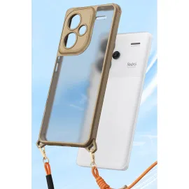 Newface Xiaomi Redmi Note 13 Pro Plus Kılıf Penta Silikon Kılıf - Şeffaf