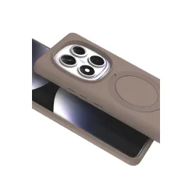 Newface Xiaomi Redmi Note 14 Pro 4G Regal Magsafe Standlı Kapak - Çöl Titanyum