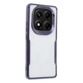 Newface Xiaomi Redmi Note 14 Pro 5G Kılıf Boyi Silikon Kapak - Derin Mor