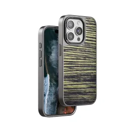 Venco Iphone 14 Pro Wave Kapak - Koyu Kahve