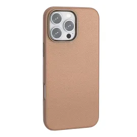 Joko Iphone 16 Pro Wonder Deri Magsafe Kapak - Bronz