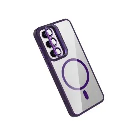 Joko Samsung Galaxy S25 Fe Remim Lensli Magsafe Standlı Kapak - Derin Mor