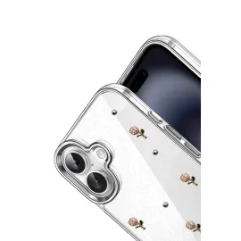 Newface Apple Iphone 16 Fiyonk Desenli Kapak - Desen 6