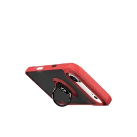 Newface Apple Iphone 17 Air Montreal Yüzüklü Silikon Kapak - Kırmızı