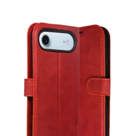 Newface Apple Iphone 17 Air Trend S Plus Kapaklı Kılıf - Kırmızı