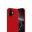 Newface Apple Iphone 17 Nano Içi Kadife Silikon - Kırmızı
