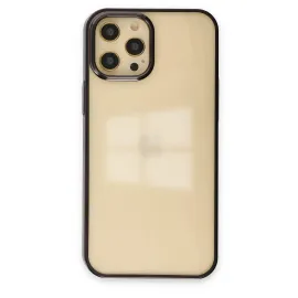 Newface Iphone 12 Pro Max Kılıf Element Silikon - Siyah