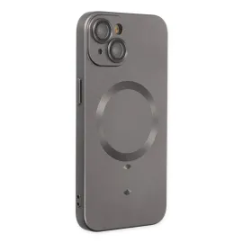 Newface Iphone 14 Plus Kılıf Moshi Lens Magneticsafe Silikon - Füme