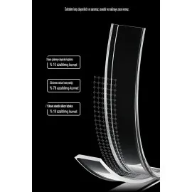 Newface Iphone 14 Pro Kılıf Tron Şeffaf Magsafe Kapak - Derin Mor