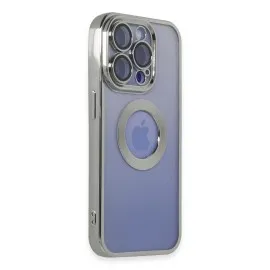 Newface Iphone 15 Pro Kılıf Slot Silikon - Gümüş