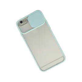 Newface Iphone 6 Kılıf Palm Buzlu Kamera Sürgülü Silikon - Turkuaz