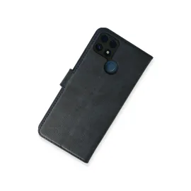 Newface Realme C25 Kılıf Trend S Plus Kapaklı Kılıf - Lacivert