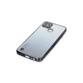 Newface Realme C25Y Kılıf Razer Lensli Silikon - Siyah