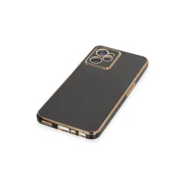 Newface Realme C35 Kılıf Volet Silikon - Siyah