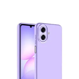 Newface Samsung Galaxy A07 First Silikon - Lila