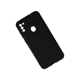 Newface Samsung Galaxy A11 Kılıf Nano Içi Kadife Silikon - Siyah