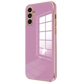 Newface Samsung Galaxy A25 5G Kılıf Volet Silikon - Mor
