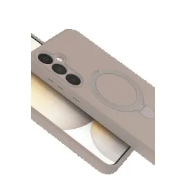 Newface Samsung Galaxy A25 5G Regal Magsafe Standlı Kapak - Çöl Titanyum