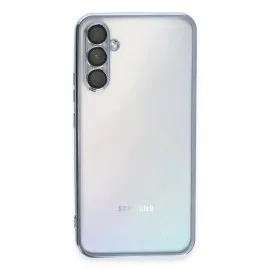 Newface Samsung Galaxy A54 5G Kılıf Razer Lensli Silikon - Açık Mavi