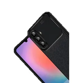 Newface Samsung Galaxy A57 5G Auto Focus Karbon Kapak - Siyah