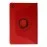 Newface Samsung Galaxy Tab A9 Plus Kılıf 360 Tablet Deri Kılıf - Kırmızı