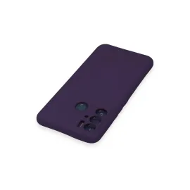 Newface Tecno Pova Neo Kılıf Nano Içi Kadife Silikon - Mor