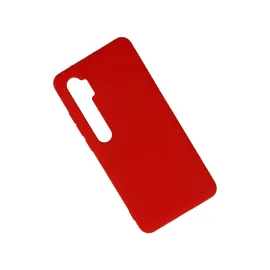 Newface Xiaomi Mi Note 10 Lite Kılıf Nano Içi Kadife Silikon - Kırmızı