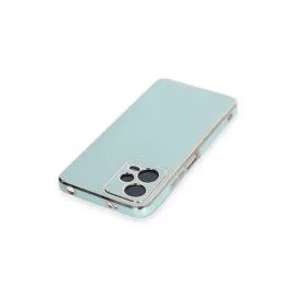 Newface Xiaomi Redmi Note 12 Pro 5G Kılıf Volet Silikon - Açık Yeşil