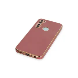 Newface Xiaomi Redmi Note 8 Kılıf Volet Silikon - Kırmızı