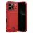 Newface Apple Iphone 17 Pro Kelvin Kartvizitli Silikon - Kırmızı