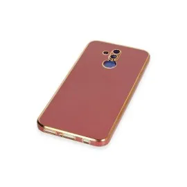 Newface Huawei Mate 20 Lite Kılıf Volet Silikon - Kırmızı