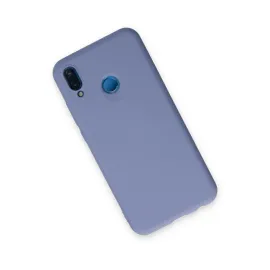 Newface Huawei P20 Lite Kılıf Nano Içi Kadife Silikon - Lila