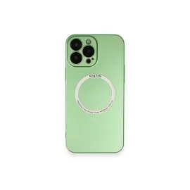 Newface Iphone 13 Pro Kılıf Jack Magneticsafe Lens Silikon - Yeşil