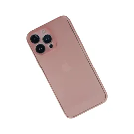 Newface Iphone 13 Pro Kılıf Pp Ultra İnce Kapak - Pembe