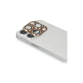 Newface Iphone 13 Pro Max Pers Alüminyum Kamera Lens - Gold