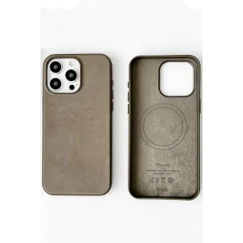 Newface Iphone 15 Pro Kılıf Karen Magsafe Kapak - Kahverengi