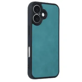 Newface Iphone 16 Kılıf Aras Deri Kapak - Açık Yeşil