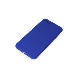 Newface Iphone 7 Plus Kılıf First Silikon - Koyu Mavi