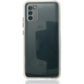 Newface Samsung Galaxy A02S Kılıf Miami Şeffaf Silikon - Şeffaf