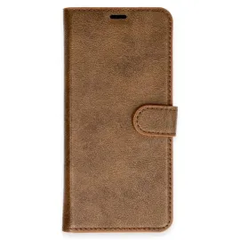 Newface Samsung Galaxy A06 Kılıf Trend S Plus Kapaklı Kılıf - Taba