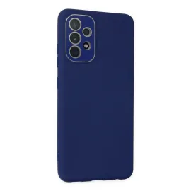 Newface Samsung Galaxy A53 5G Kılıf Lansman Glass Kapak - Sky Blue