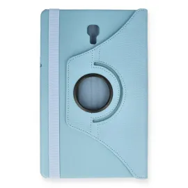 Newface Samsung Galaxy T590 Tab A 10.5 Kılıf 360 Tablet Deri Kılıf - Turkuaz