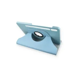 Newface Samsung Galaxy T860 Tab S6 10.5 Kılıf 360 Tablet Deri Kılıf - Turkuaz