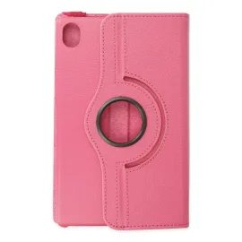 Newface Samsung Galaxy X510 Tab S9 FE 11 Kılıf 360 Tablet Deri Kılıf - Pembe