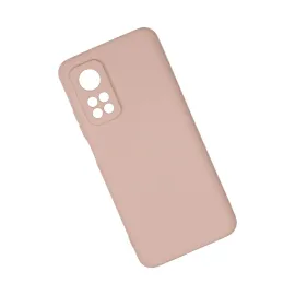 Newface Xiaomi Mi 10T Kılıf Nano Içi Kadife Silikon - Pudra