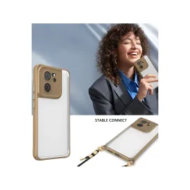 Newface Xiaomi Mi 13T Pro Kılıf Penta Silikon Kılıf - Çöl Titanyum