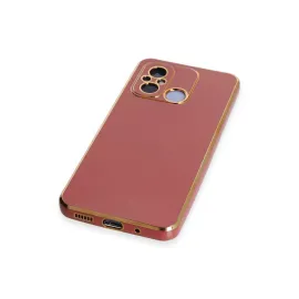 Newface Xiaomi Redmi 12C Kılıf Volet Silikon - Kırmızı