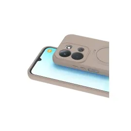 Newface Xiaomi Redmi 15C 4G Regal Magsafe Standlı Kapak - Çöl Titanyum