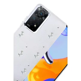 Newface Xiaomi Redmi Note 11 Pro Fiyonk Desenli Kapak - Desen 4