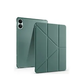 Newface Xiaomi Redmi Pad Se 4G Kılıf Kalemlikli Mars Tablet Kılıfı - Koyu Yeşil